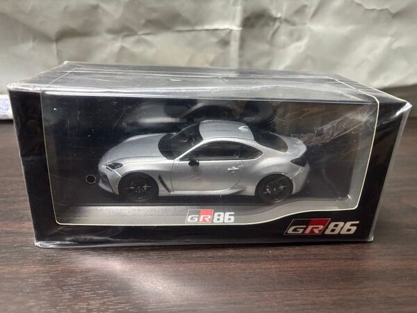 新型GR86 カラーサンプル ミニカー アイスシルバーメタリック シュリンク付未開封