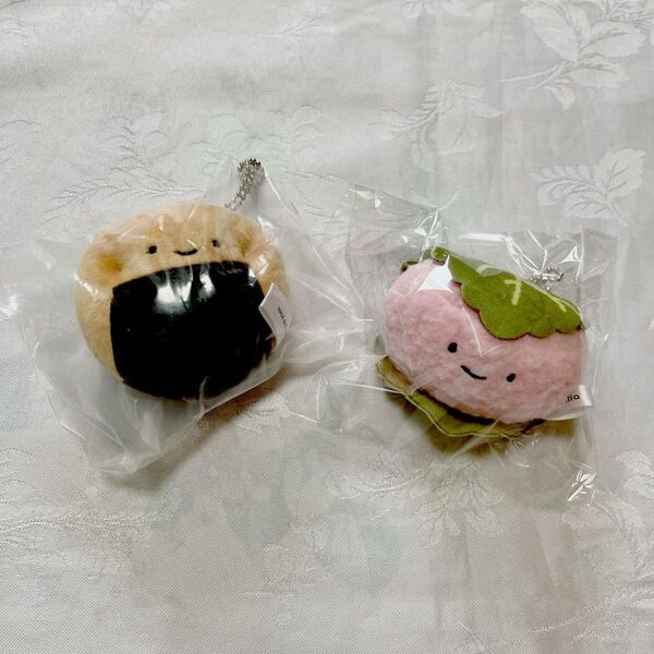 にっこりーノ 和菓子のぬいぐるみ 桜餅 お煎餅 クオリア