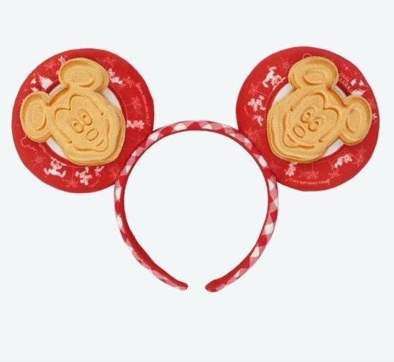 ディズニーカチューシャ ミッキーワッフル