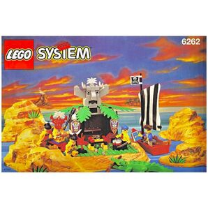 LEGO レゴ 6262 King Kahuka’s Throne 謎の石像リキリキ 南海の勇者 パイレーツ 海ぞく オールド