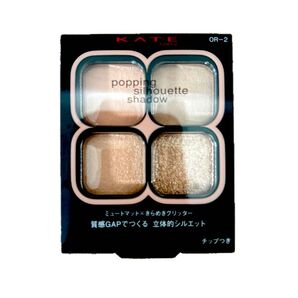 ケイト KATE ポッピングシルエットシャドウ OR-2 コーラルロゼポップ 新品未開封