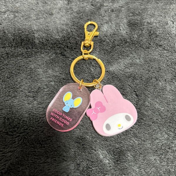 マイメロディ アクリルキーホルダー ピンク