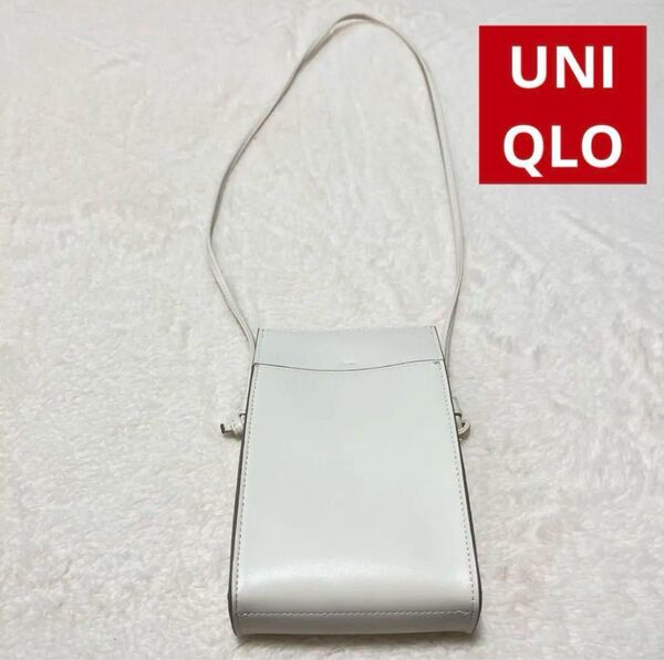 UNIQLO レザータッチ ミニツール ショルダーバッグ