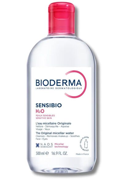 ビオデルマ サンシビオ エイチツーオー D 500mL メイク落としクレンジング水 敏感肌用 使用期限:2026年12月