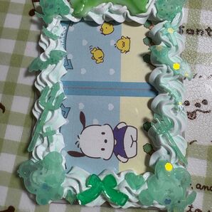 ホイップデコ トレカケース グリーン系統 UVレジン やみかわ