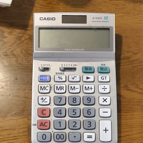 電卓 CASIO
