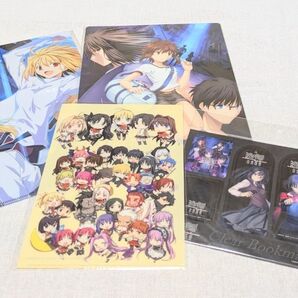劇場版 空の境界 TYPE-MOON Fate/stay night 月姫 ちびちゅき クリアファイル しおり 下敷き