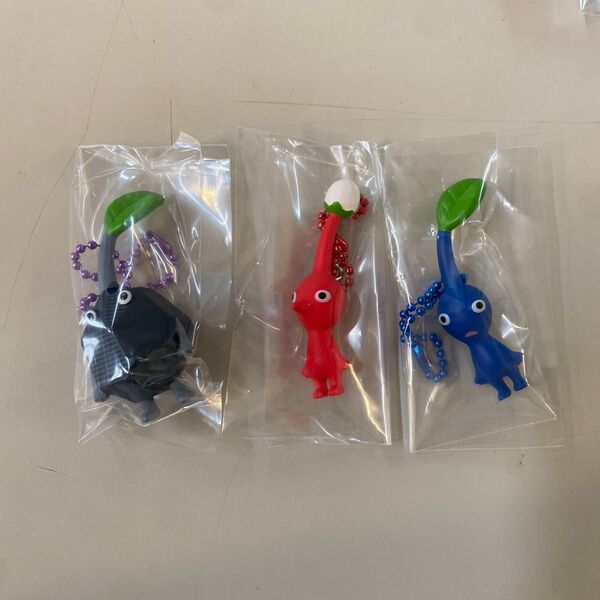 ピクミン マスコット&フルーツグミ 2 3個セット PIKMIN 3種 グミ2 任天堂 ニンテンドー 岩 赤 青