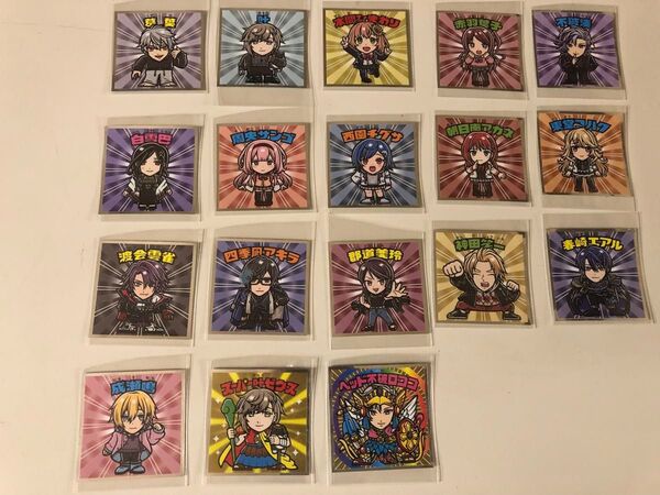 にじさんじ マン チョコ 18種 シークレット入 シール ヘッド ロココ 新品 ビックリマンコラボ ビックリマンチョコ ゼウス