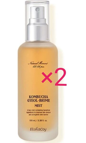 Elishacoy☆コンブチャーギャルバイオームミスト 100ml×2