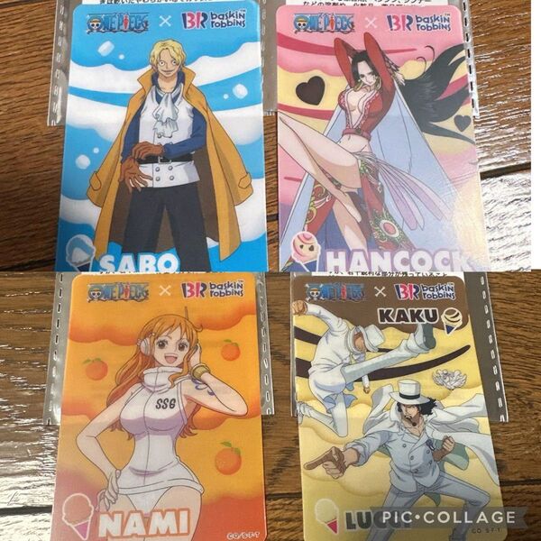 ワンピース サーティワン オリジナルコレクションカード