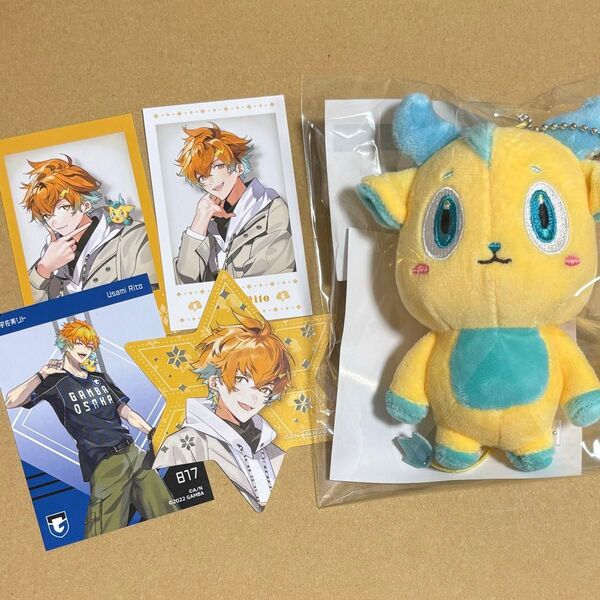 にじさんじ 宇佐美リト キリンちゃん ウィンターデート J1 ガンバ大阪 チェキ風カード コレカ トレカ ぬいぐるみ