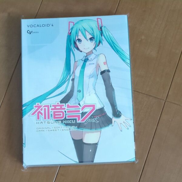 クリプトン 初音ミク V4X 日本語&英語ライブラリー ボーカロイド VOCALOID4 Cubase LEバンドル パッケージ版