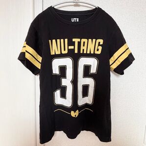 ウータンクラン ラッパーHIP HOP ミュージック バンド ユニクロ Tシャツ