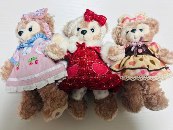 シェリーメイ ぬいぐるみバッジセット シェリーメイ ぬいぐるみバッジ ダッフィー
