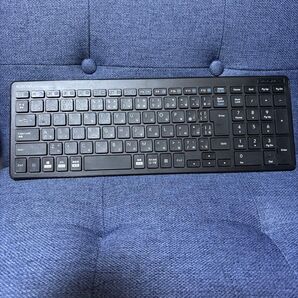 【美品】ELECOM TK-FBP101 ブラック Bluetoothキーボード