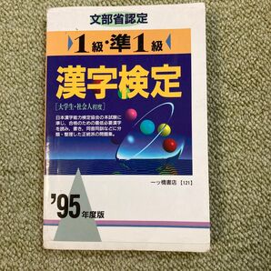 漢字検定1級・準1級 対策問題集 '95年度版