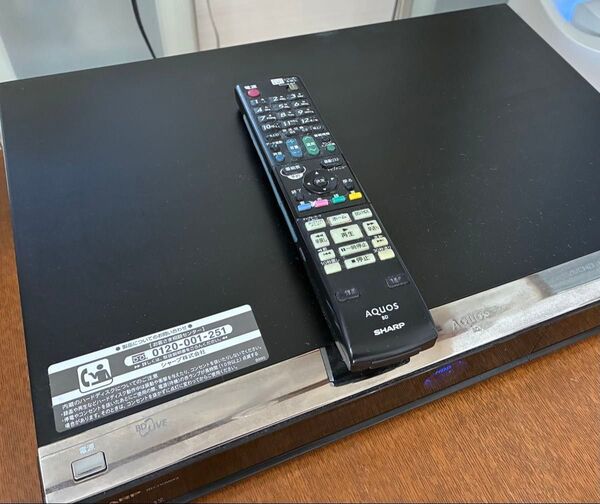 SHARP AQUOS ブルーレイレコーダー