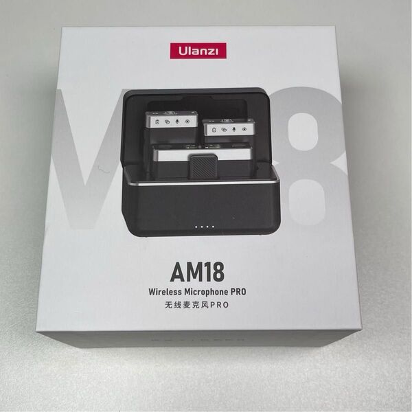 【新品同様】Ulanzi U-Mic AM18 ワイヤレスマイク