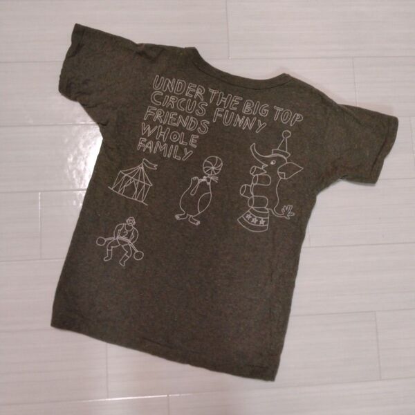 デニムダンガリー☆サーカス 刺繍 Tシャツ 140センチ