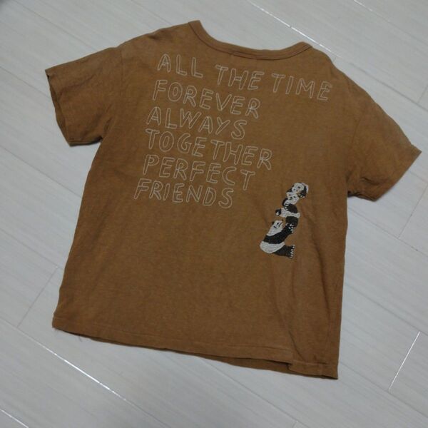 デニムダンガリー☆刺繍 Tシャツ 140センチ