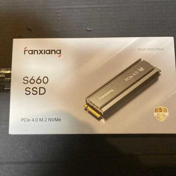 Fanxiang NVMeSSD 500GB pcie 4.0 ヒートシンク付き Gen4