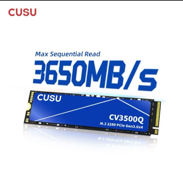 SSD 1TB CUSU CV3500Q M.2 NVMe PCIe3.0 x4