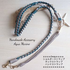 【とっても便利で☆大人気☆】3way 調節可能 スマホショルダーストラップ ネックストラップ ハンドストラップ パラコード