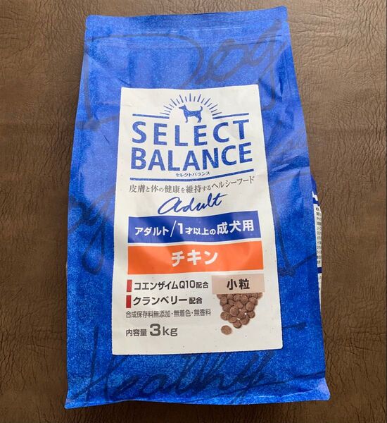 【11】セレクトバランス/一才以上の成犬用/チキン/小粒 /SEKECT BALANCE/3kg/アダルト