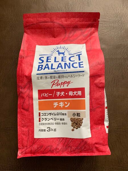 【9】SELECT BALANCE 3㎏/ドッグフード/ チキン/ パピー/子犬・母犬用