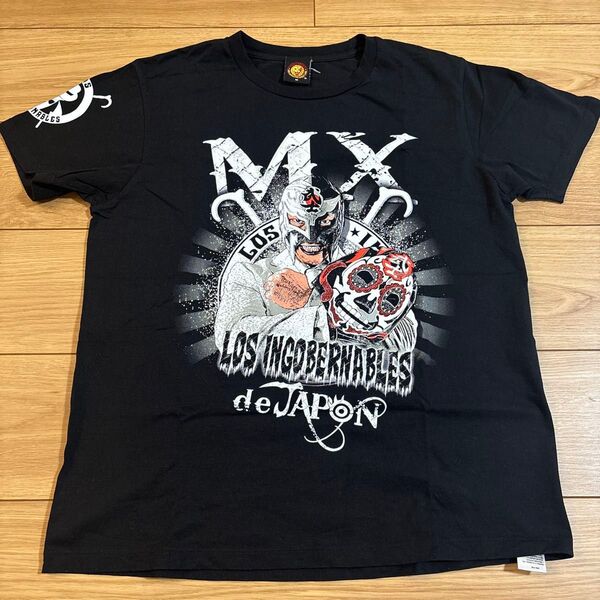 ロスインゴベルナブレスデハポン BUSHIピクチャーTシャツ 新日本プロレス