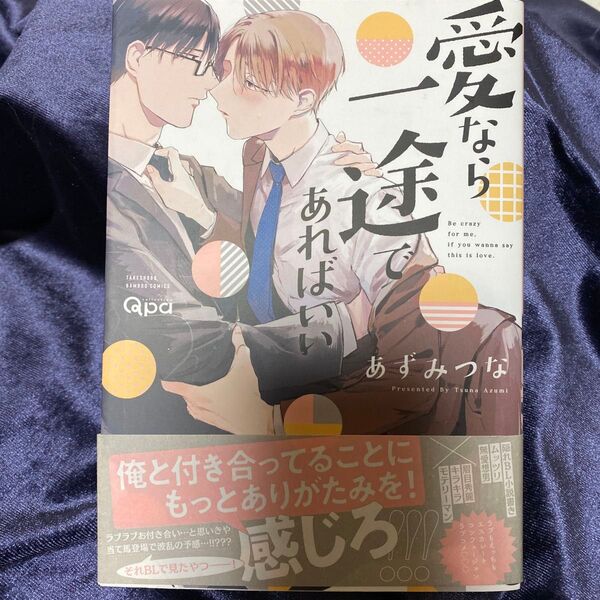 bl漫画 愛なら一途であればいい あずみつな