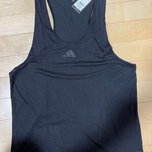 adidas メンズ トレーニング タンク トップ L 黒 新品