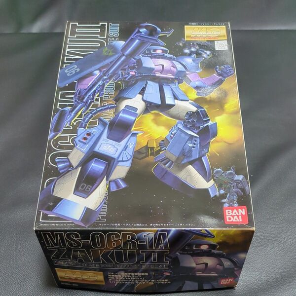 【希少未組立】MG 黒い三連星 ザクⅡ 赤BANDAI