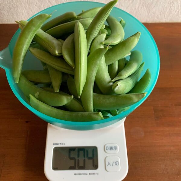 訳ありスナップエンドウ 500g