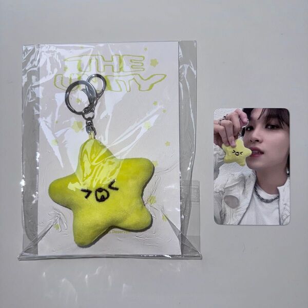 NCT127 NCT THE UNITY ヘチャン ぬいぐるみ トレカ キーホルダー キーリング 星 ヒトデ プルガサリ