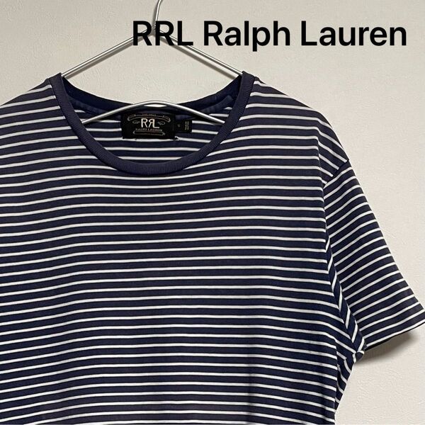 古着 90s RRL Ralph Lauren半袖 ボーダー Tシャツ