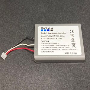 PS5コントローラー Dualsence バッテリー新品 2500mAh 1個 ジャンク修理