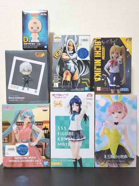 初音ミク ラブライブ 五等分の花嫁 ぼっちざろっく 僕のヒーローアカデミア 怪獣8号 キン肉マン フィギュア