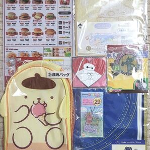 一番くじ サンリオ 当たりくじ Happyくじ タイトーくじ ドムドムハンバーガー すみっコぐらし ベイマックス トムとジェリー