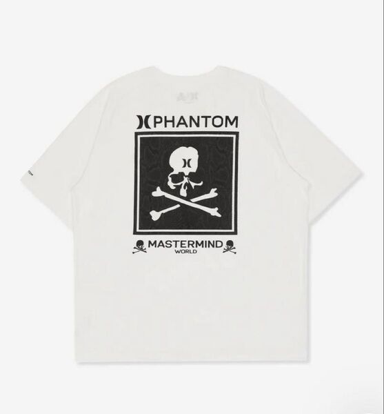 Hurley × MASTERMIND WORLD SS TEE White L
