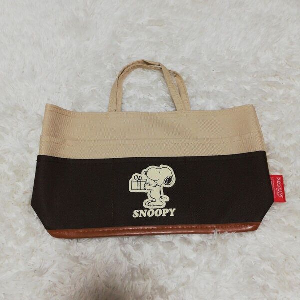 SNOOPY スヌーピー ミニトート ミニバッグ ハンドバッグ