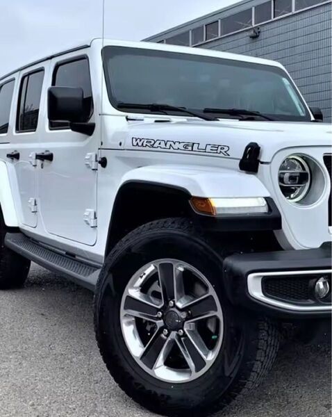 タイムSALE☆ジープラングラーステッカーJeep&カーボンブラック