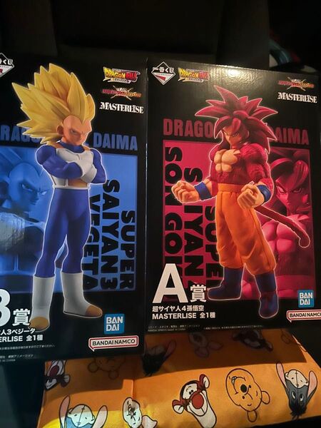 一番くじ ドラゴンボール VSオムニバスCROSS A賞 B賞 超サイヤ人4孫悟空 超サイヤ人3ベジータ