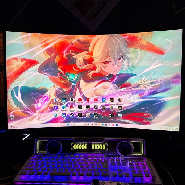 ゲーミング モニター ディスプレイ MSI MAG325CQRFQD WQHD (2560×1440)31.5型 ワイド 曲面型