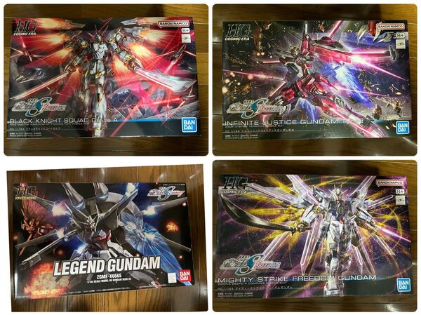 ガンダムSEED ガンプラ マイティーストライクフリーダム ブラックナイトスコードカルラ インフィニットジャスティス レジェンド