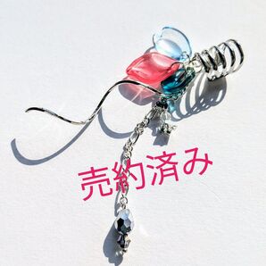 スタイリッシュイヤーカフ/牡丹と水琴窟 當麻寺 奈良・葛城