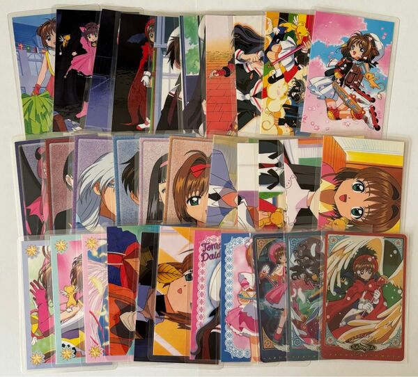 カードキャプターさくら ラミネートカード ラミカード ラミカ クリアカード クリカ 全種コンプリートセット 旧アニメ版 当時物