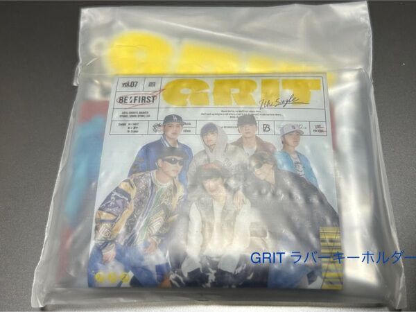 BE:FIRST GRIT BMSG MUSIC SHOP特典 マルチケース付きラバーキーホルダー