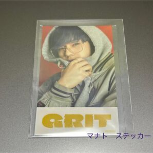 BE:FIRST GRIT 特典ステッカー MANATO マナト